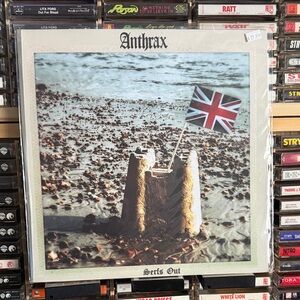 Anthrax - 'Serfs Out' Vinyl LP with Union Jack Sandcastle Artwork